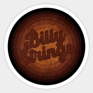 Billy Strings - Vintage Style Sticker